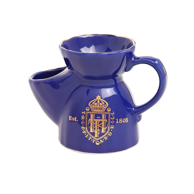 Truefitt & Hill Navy Ceramic Shaving Mug 