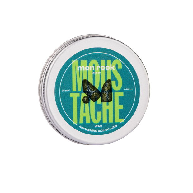 Mustache Wax Men Rock Sicilian Lime and Caffeine