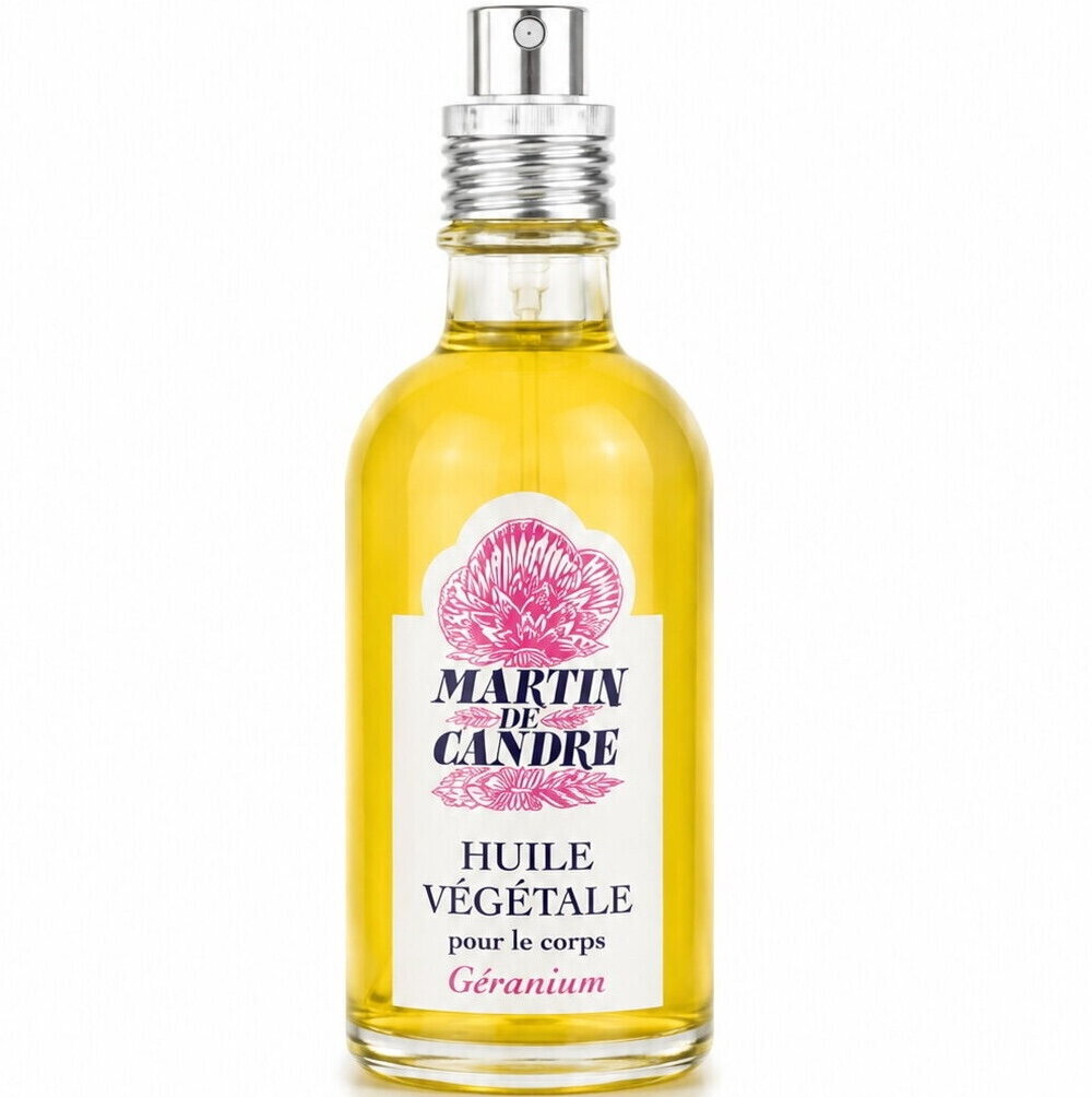 Martin de Candre HUILE VÉGÉTALE 50ML Pour Le Corps Géranium 