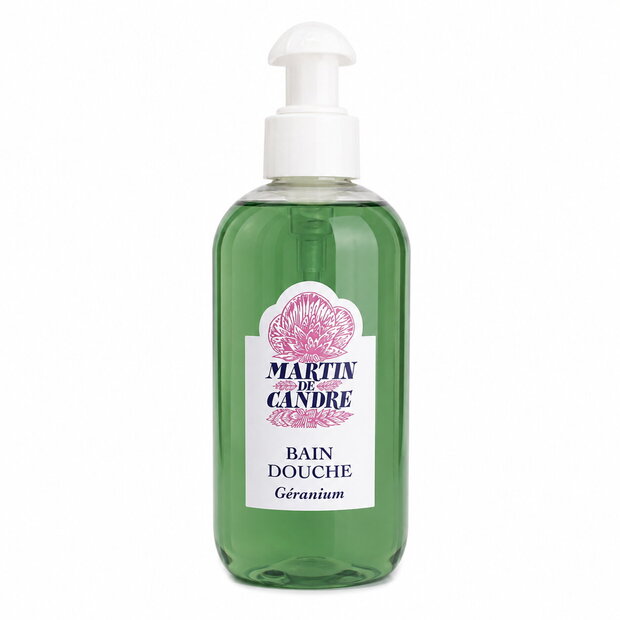 Gel doccia e bagnoschiuma Martin de Candre Geranium
