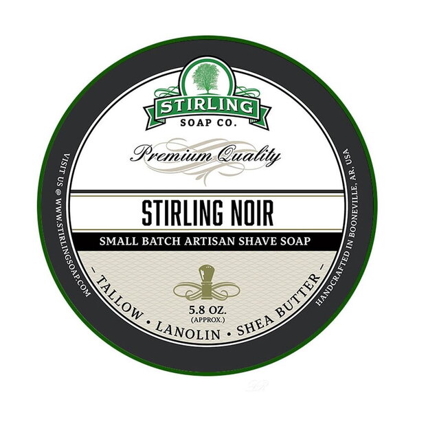 Sapone da barba Stirling Noir