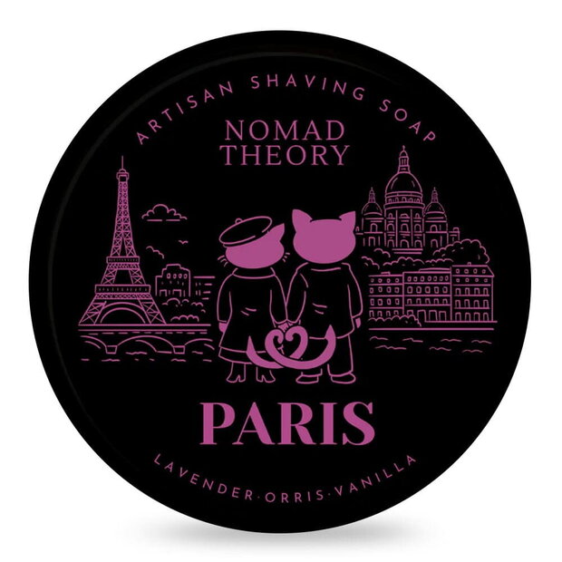 Shaving soap Nomad Theory Paris