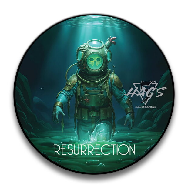 HAGS Resurrection 5th Anniversary - Shaving Soap - 114g-4oz 