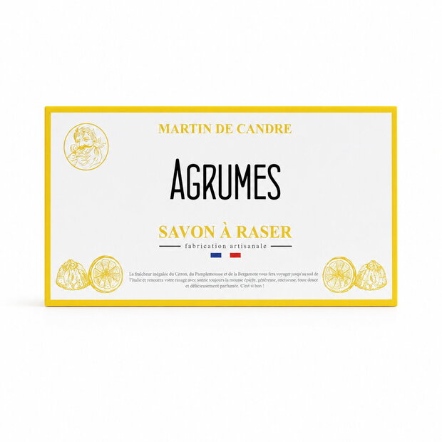 Martin de Candre Agrumes Shaving soap envelope