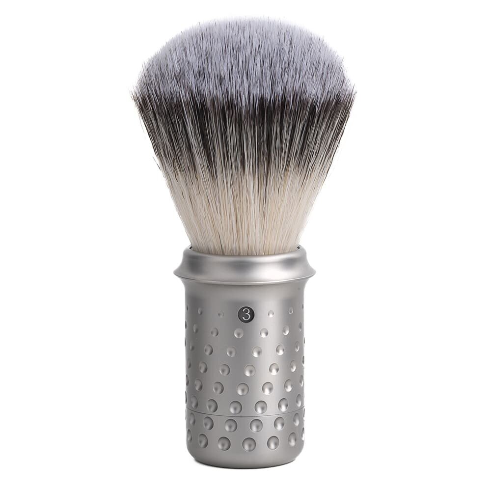 Tatara shaving brush adjustable synthetic Muramasa Matte 
