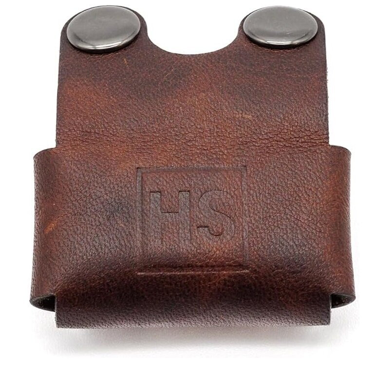 Henson Shaving Razor Head Cover Brown Leather 