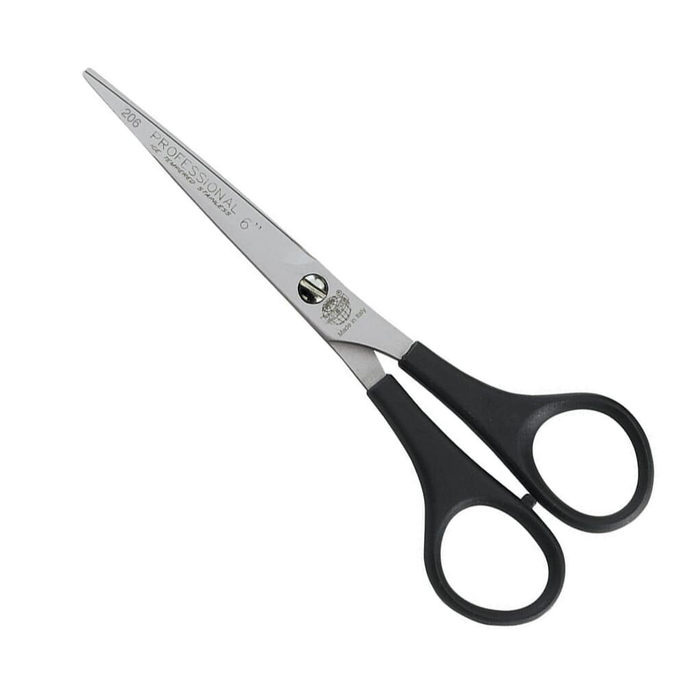 Kiepe Professional stainless steel hair scissors with micro-serrated edge 6" 