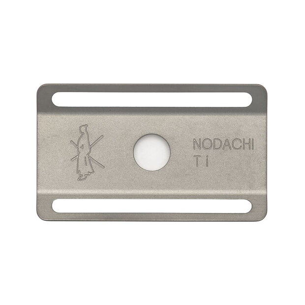 Tatara replacement plate closed comb titanium Masamune Nodachi - Matte 