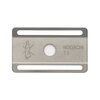 Tatara replacement plate closed comb titanium Masamune Nodachi - Matte 