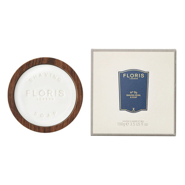 Floris No. 89 Shaving soap in bowl