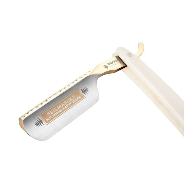 DOVO Bismarck Pearl 6/8 Straight razor