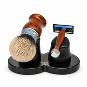 Saponificio Varesino Dual Stand Razor and brush stand