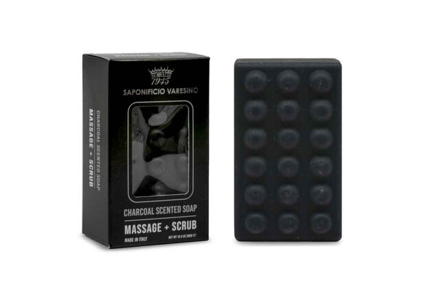 Saponificio Varesino Charcoal Massage soap