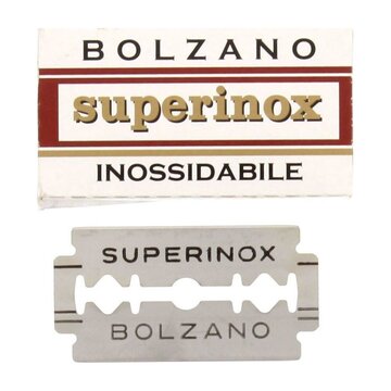 Bolzano Superinox Razor Blades Double Edge. 100 Blades