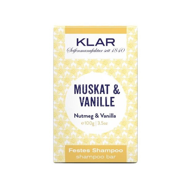 Klar Muskat&Vanille Festes Shampoo