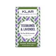 Klar Teebaumöl & Lavendel Festes Shampoo