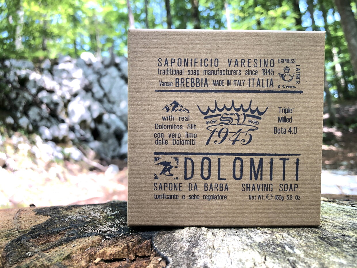 A shaving and grooming line with fresh herbal, spicy, and woody-amber accents