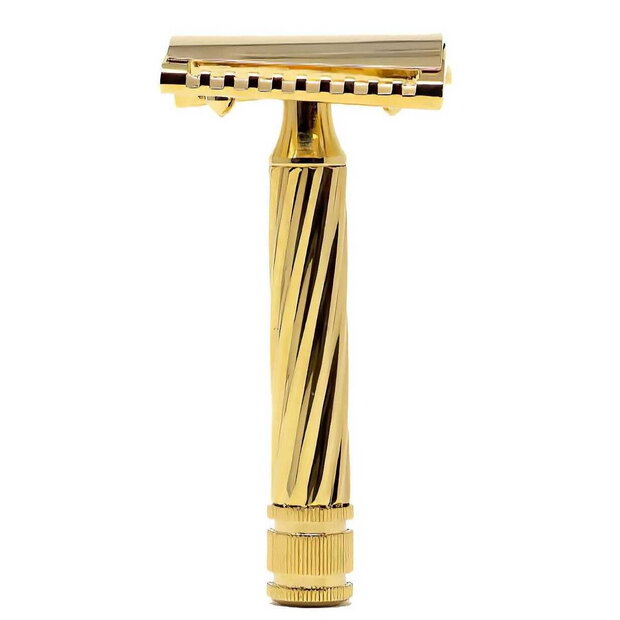 Fatip Storto Gentile Slant Gold Rasierhobel