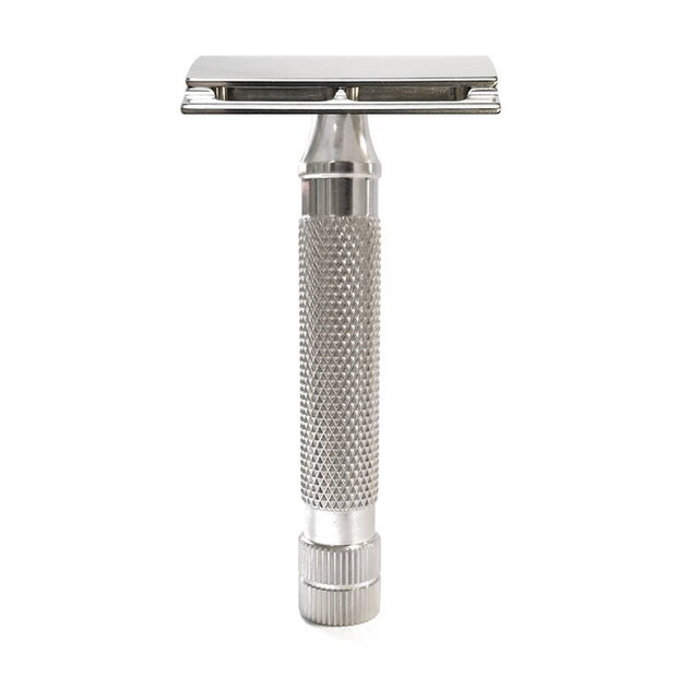 RazoRock Game Changer 68 DE Safety Razor- Stainless Steel