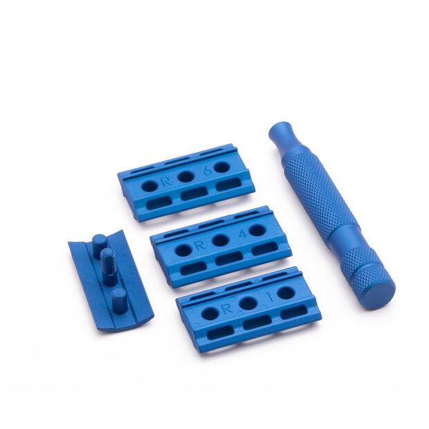 Rasoio di sicurezza Rockwell Blue 6S