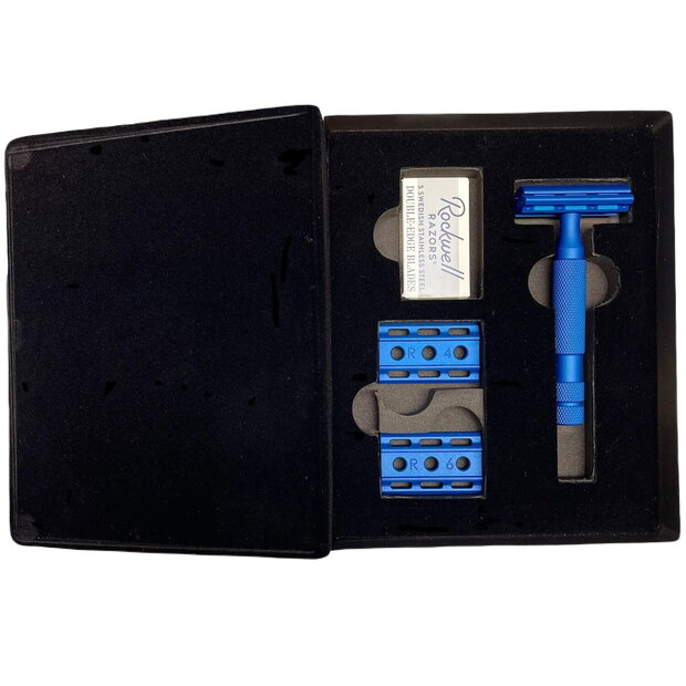 Rasoio di sicurezza Rockwell Blue 6S