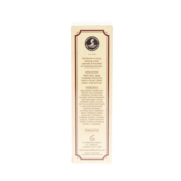 Taylor of Old Bond Street Sandalwood Rasiercreme