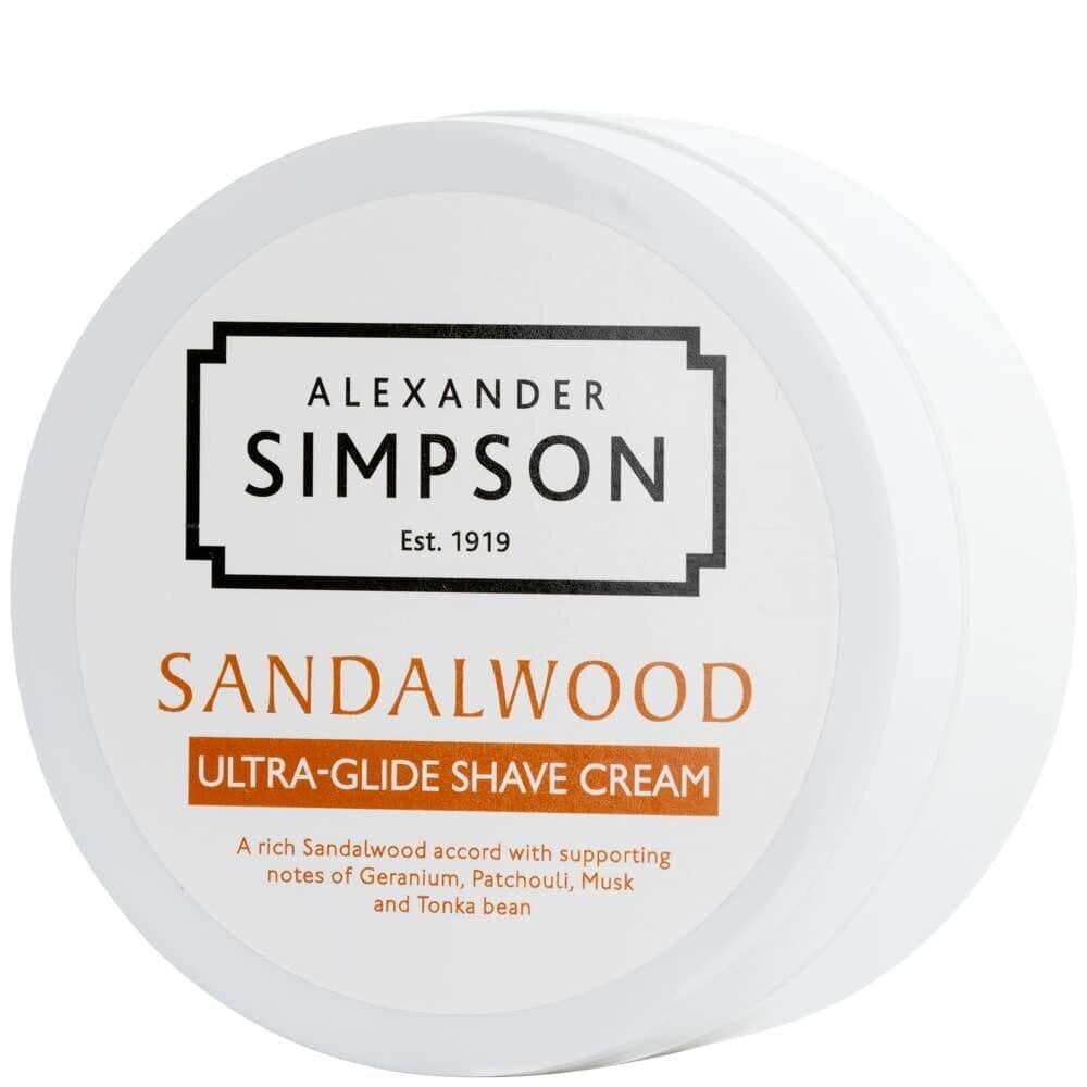 Simpson Shaving cream Ultra Glide 180ml Sandalwood 