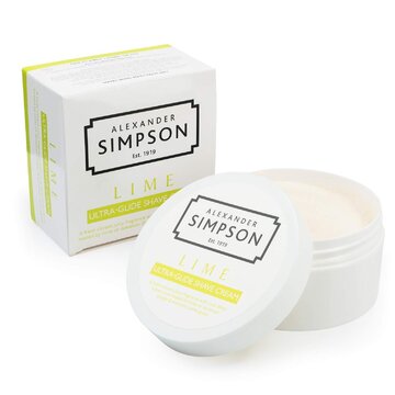 Simpson Shaving cream Ultra Glide 180ml Lime