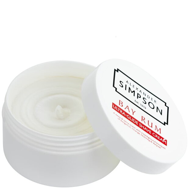 Alexander Simpson Est. 1919 Bay Rum Shave Cream