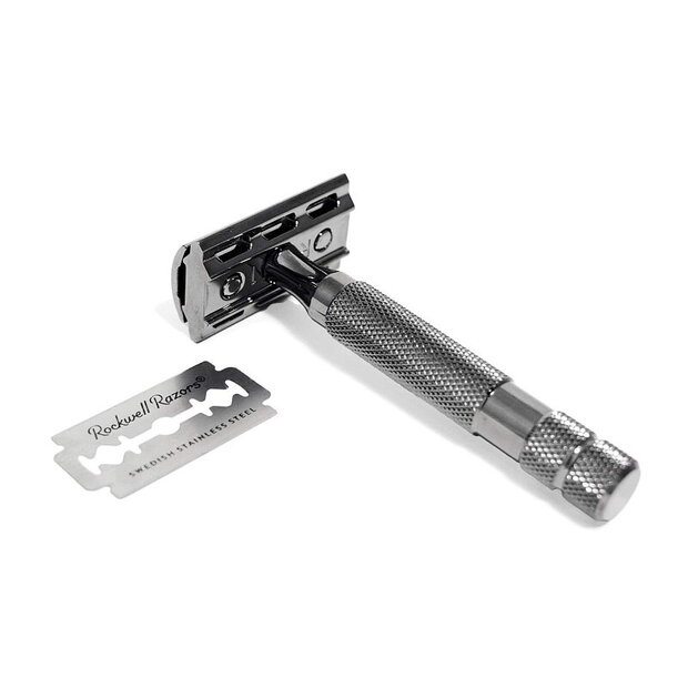 Rockwell 6C Gunmetal Safety razor