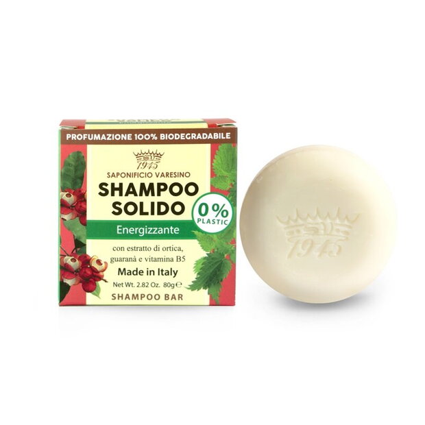 Saponificio Varesino Solid shampoo 80g Energizing 