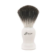 Semogue Pharos-C3 Pure Grey Badger, Arctic White Shaving brush: primary picture