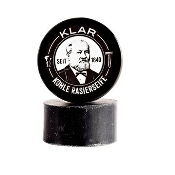 Klar Shaving Soap Active Coal Refill 110gr