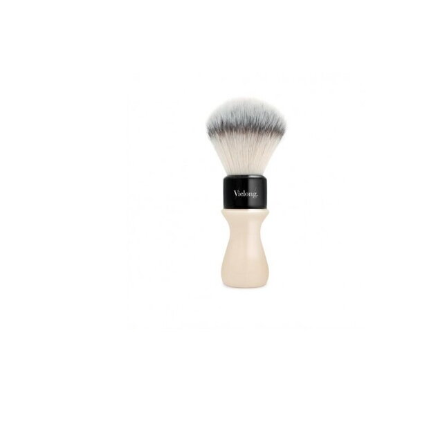 Vie-long American Barber Brush Ivory Black Fibersoft 