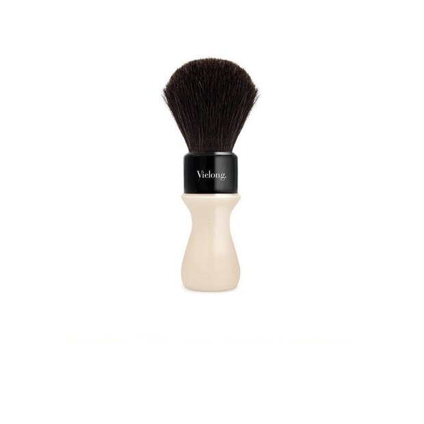 Vie-long American Barber Brush Ivory Black Horse Black