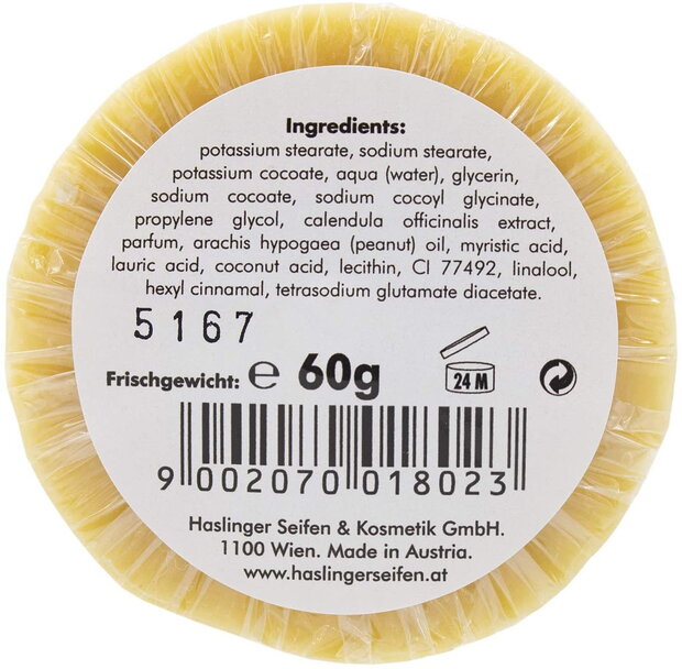 Savon de rasage Haslinger Ringelblumen