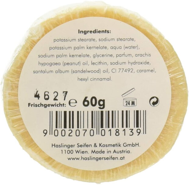 Savon de rasage Haslinger Sandalwood