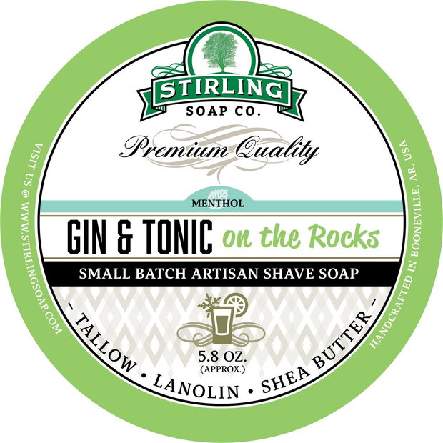Stirling Gin & Tonic on the rocks Rasierseife