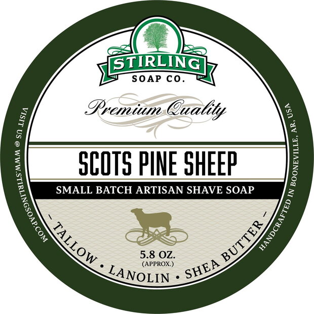 Stirling Scots Pine Sheep Borotvaszappan