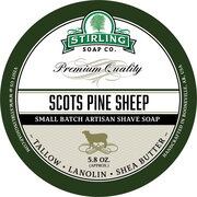 Stirling Scots Pine Sheep Shaving soap