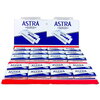 100 double edge razor blades Astra Blu Superior Stainless 