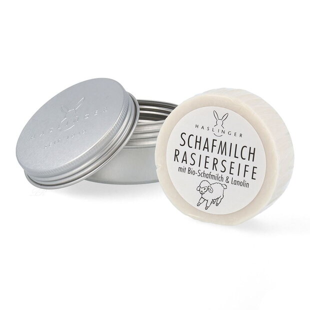 Sheepmilk Shaving Soap in a case, 60 g