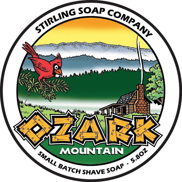 Stirling Ozark Mountain Shaving soap