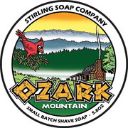 Stirling Ozark Mountain Shaving soap