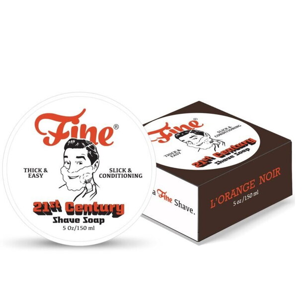 Fine Orange Noir Shaving soap