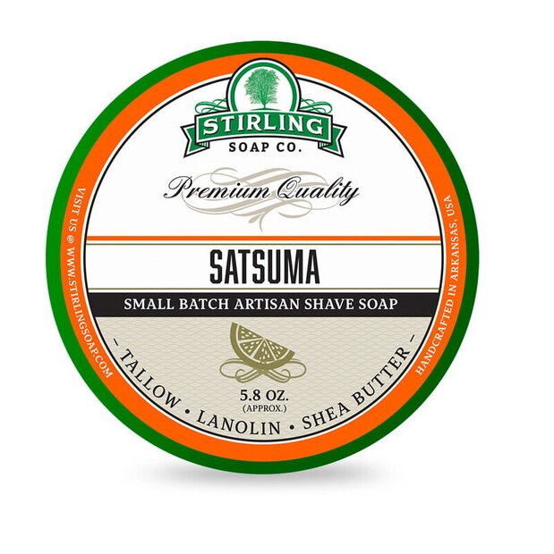 Stirling Satsuma Rasierseife