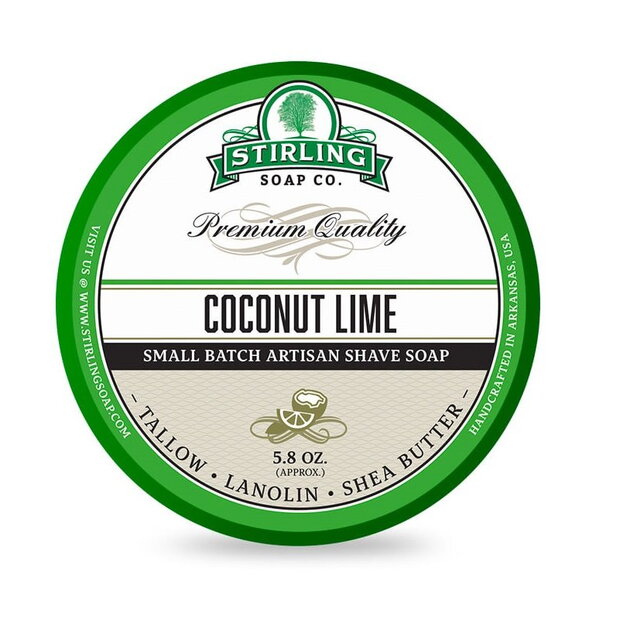 Stirling Coconut Lime Rasierseife