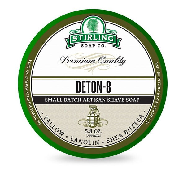 Stirling Deton-8 Rasierseife
