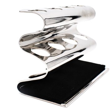 Parker Deluxe Chrome safety razor caddy