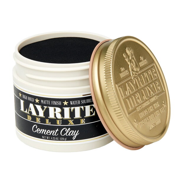 Layrite Deluxe Cement Clay Haarpomade